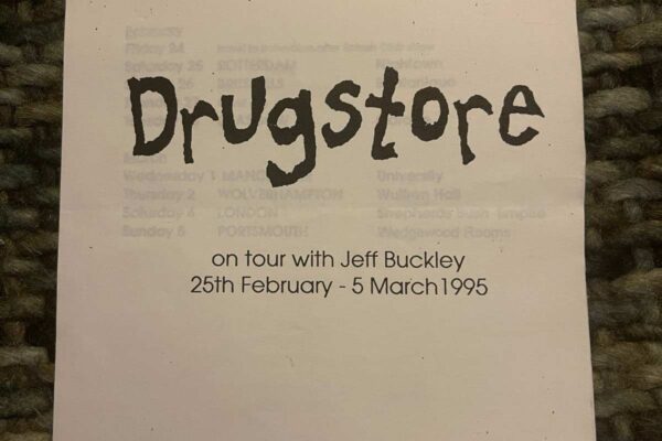 jeff-buckley-and-drugstore-on-tour-5 Drugstore and Jeff Buckley tour schedule