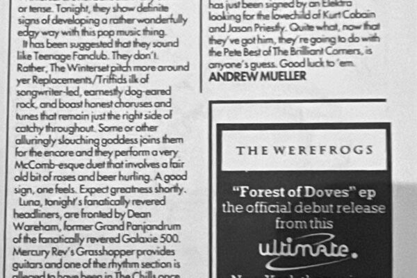 winterset-review-1 winterset at the Underworld in Camden - Melody maker review